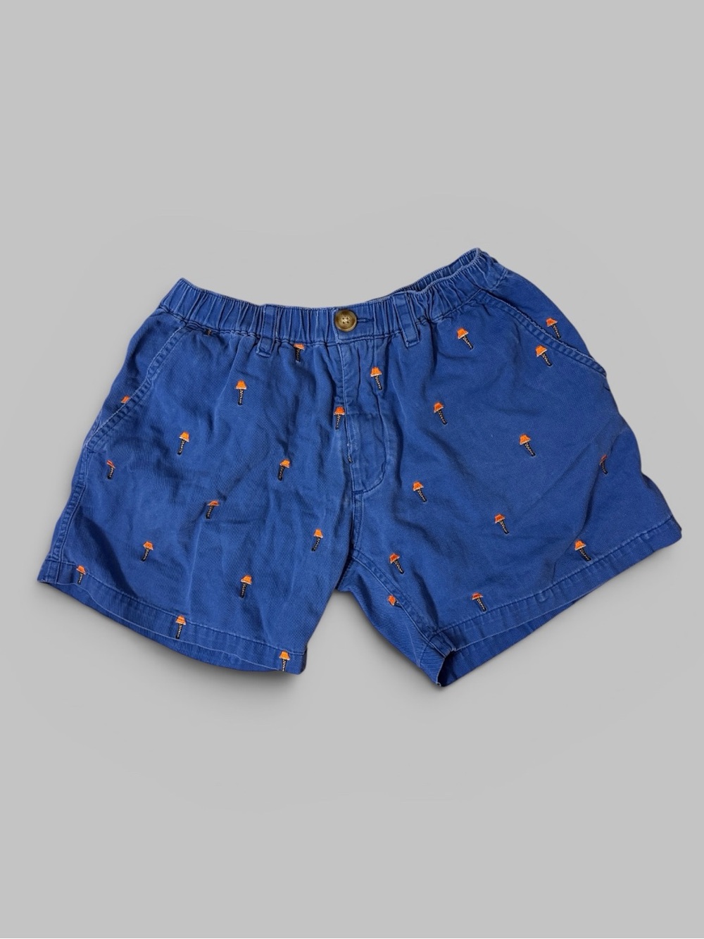 Chubbies Weekend Dark Blue Embroidered 5.5" Inseam Shorts